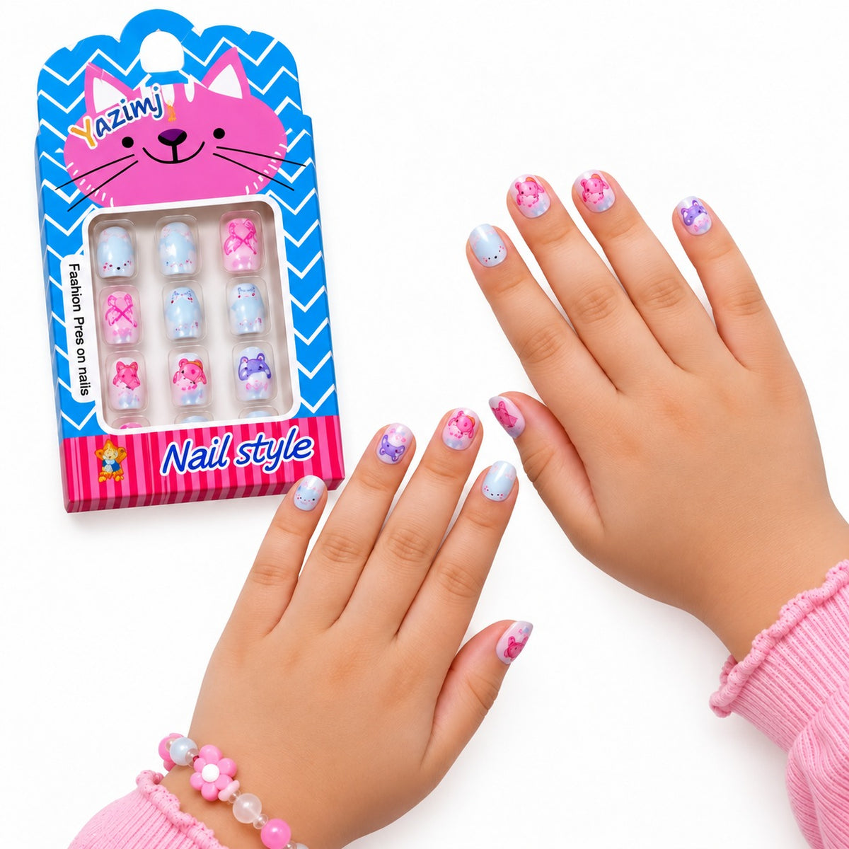 Kiddy Pop Nail Art For Kids 12 Pack - 12052