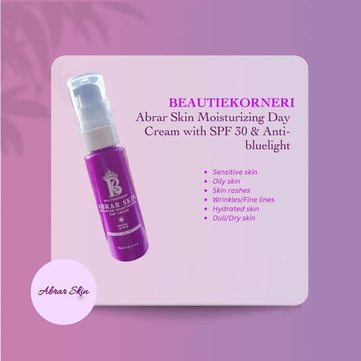 Abrar Skin Advanced Moisturizing Day Cream - 30ml - Pinoyhyper