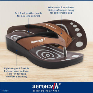 AEROWALK Stylish Fashion Sandal Slipper for Women - 0807 - Pinoyhyper