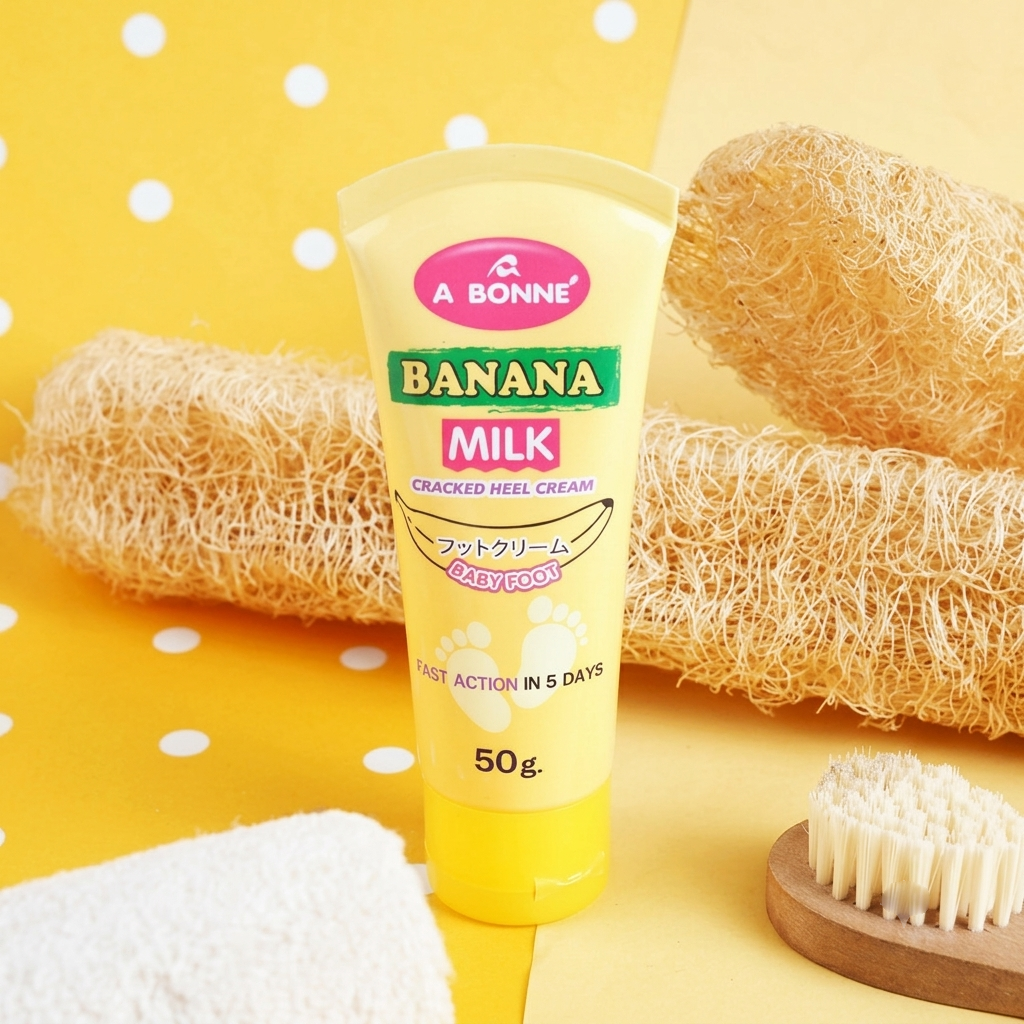 A Bonne Banana Milk Cracked Heel Cream - 50g