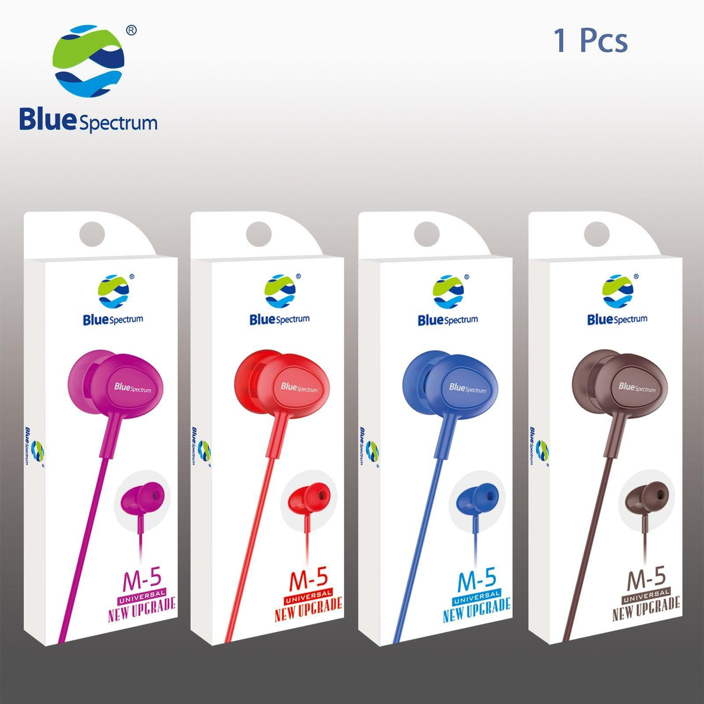 Blue Spectrum Stereo Headset M-5 - Pinoyhyper