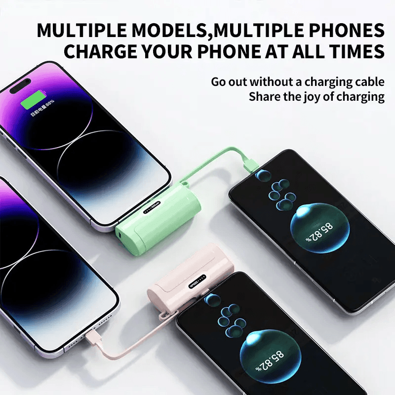 Buku Mini Portable Fast Charging Power Bank 5000mAh MG-G89 - Pinoyhyper