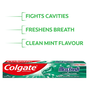 Colgate Max Fresh Clean Mint Gel Toothpaste - 4 x 75ml - Pinoyhyper