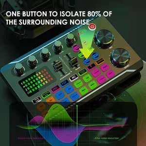 Condenser Microphone BM800 + F66 Version Sound Card Complete Set - Pinoyhyper