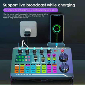 Condenser Microphone BM800 + F66 Version Sound Card Complete Set - Pinoyhyper