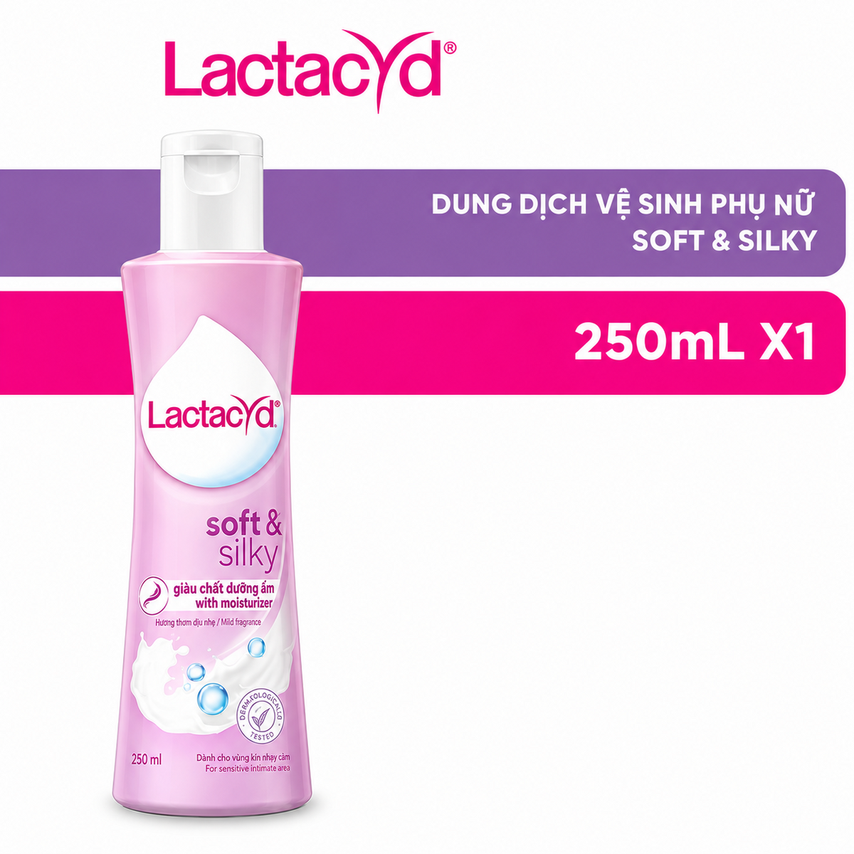 Lactacyd Feminine Wash Soft And Silky - 250ML