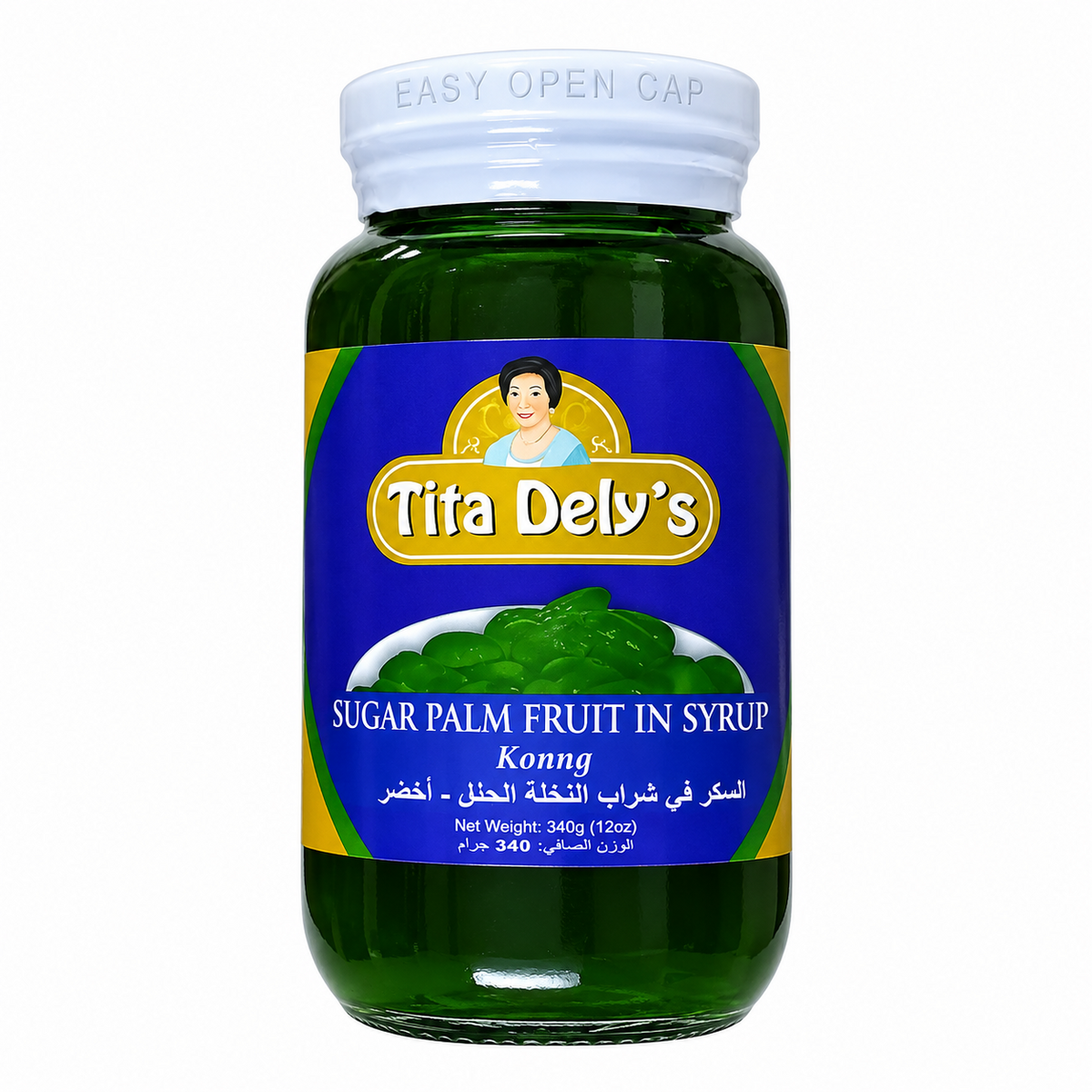 Tita Delys Sugar Palm Fruit (Kaong) Green - 340g