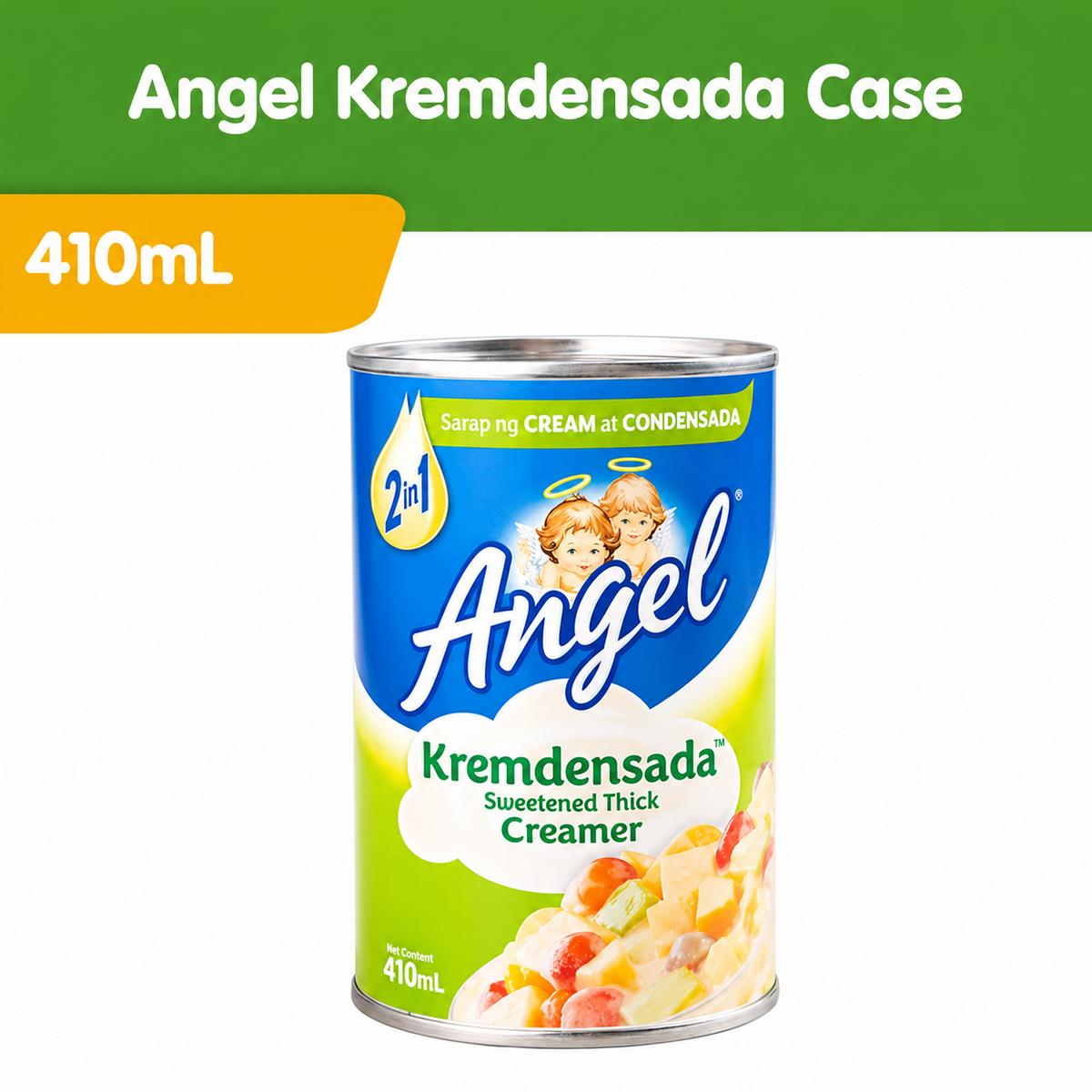 Angel Kremdensada Sweetened Thick Creamer - 410ml