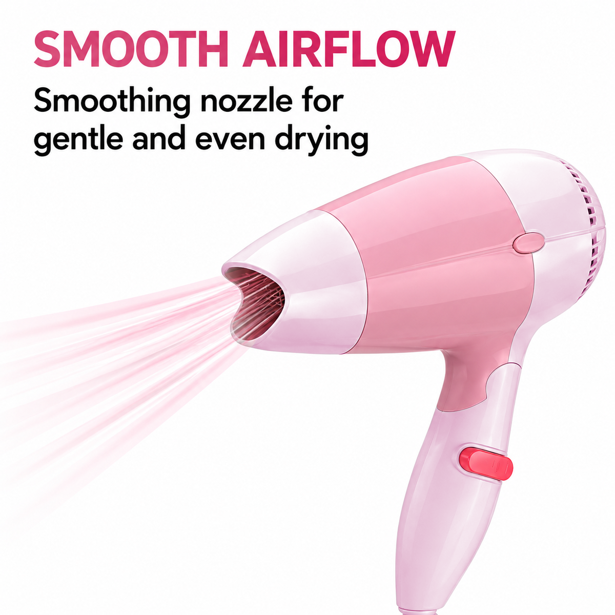 Players Compact Foldable Hair Dryer - PHD662