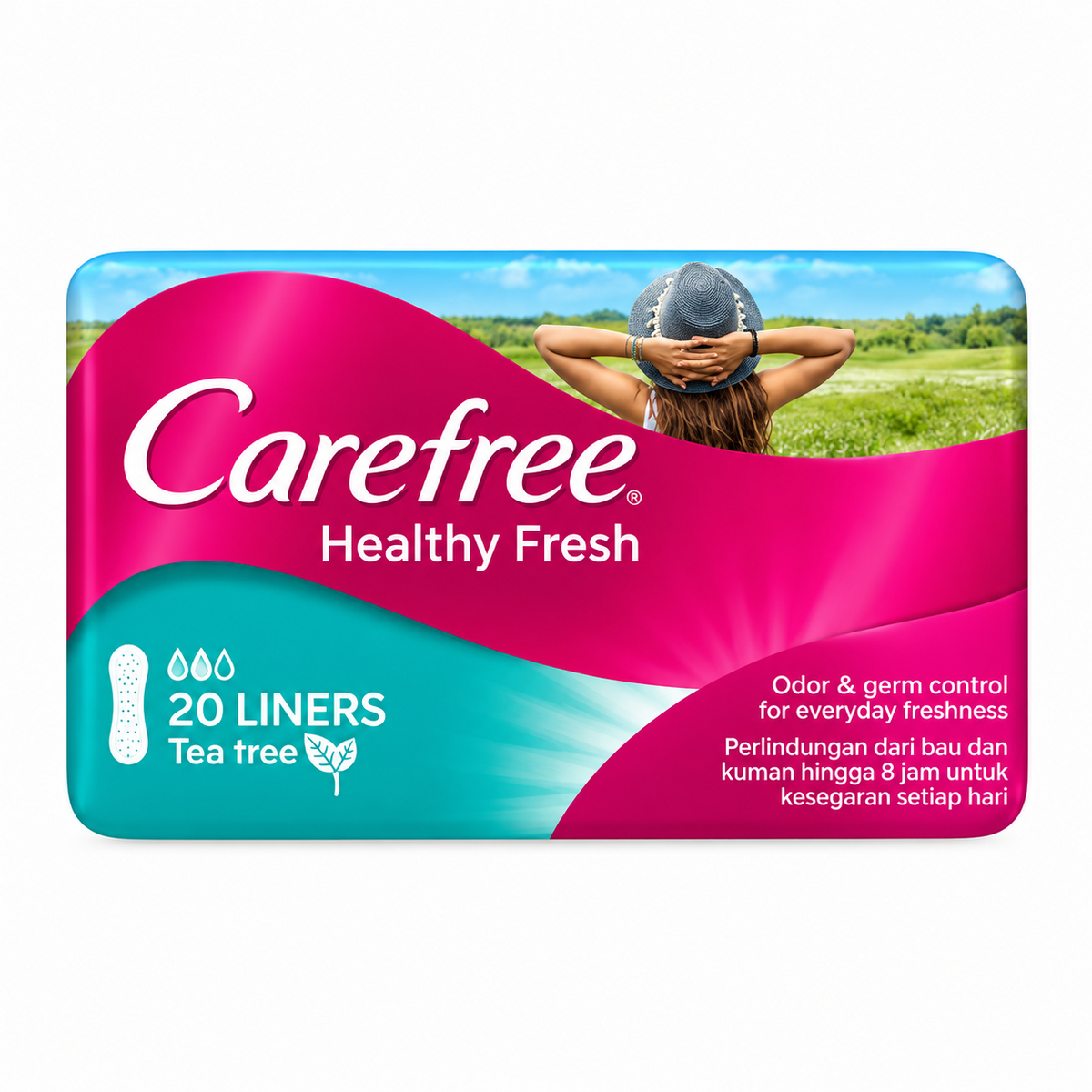 Carefree Healthy Fresh 20 Liners