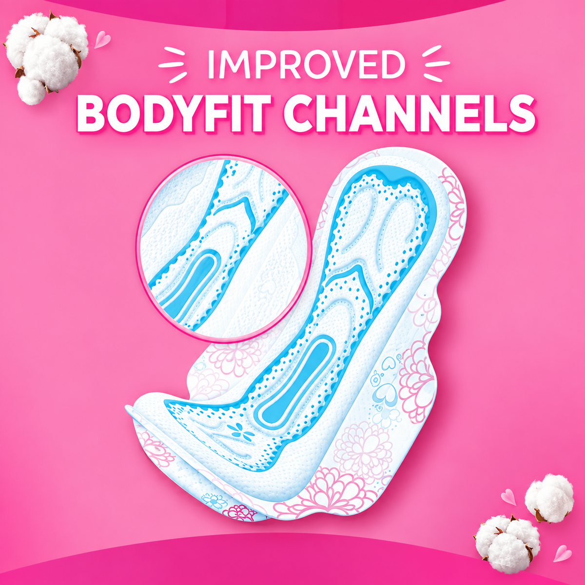 Always Breathable Soft Maxi Thick Large Sanitary Pads With Wings 60pcs