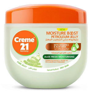 Creme 21 Aloe Fresh Moisturizing Petroleum Jelly For Dry Skin 300ml - Pinoyhyper