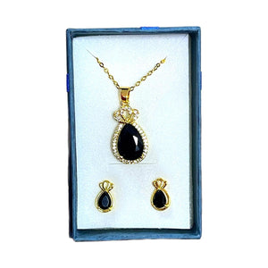 Crystal Stone Necklace Set Exquisite multi-color Gift Set Jewelry - 748513 - Pinoyhyper