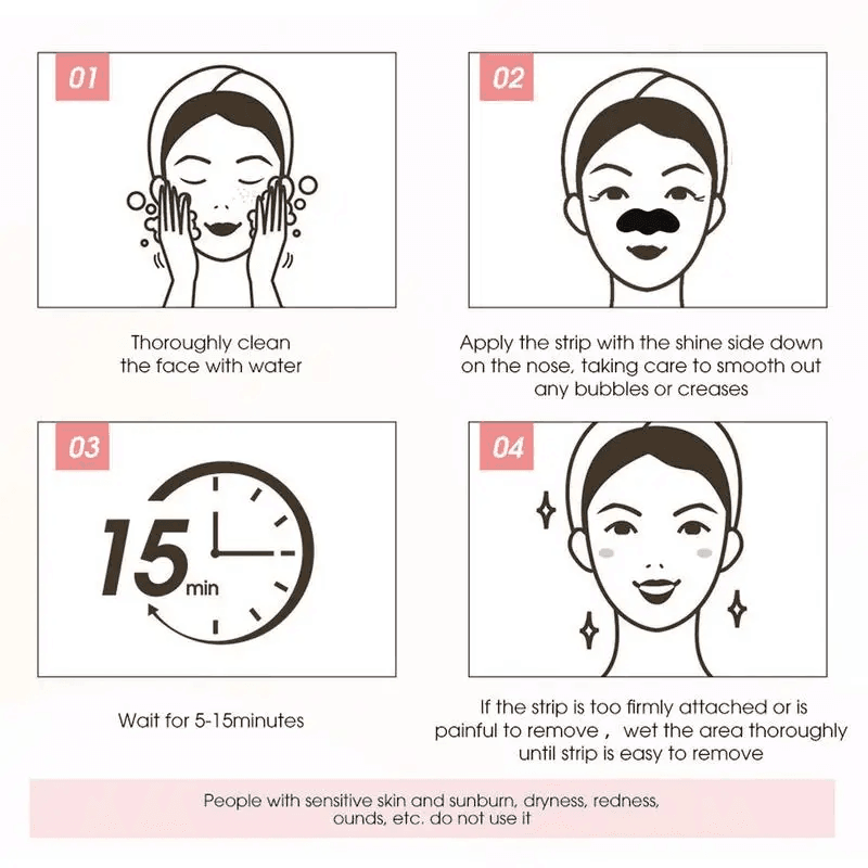Disunie Removes Blackhead Nose Mask - 10Pcs - Pinoyhyper