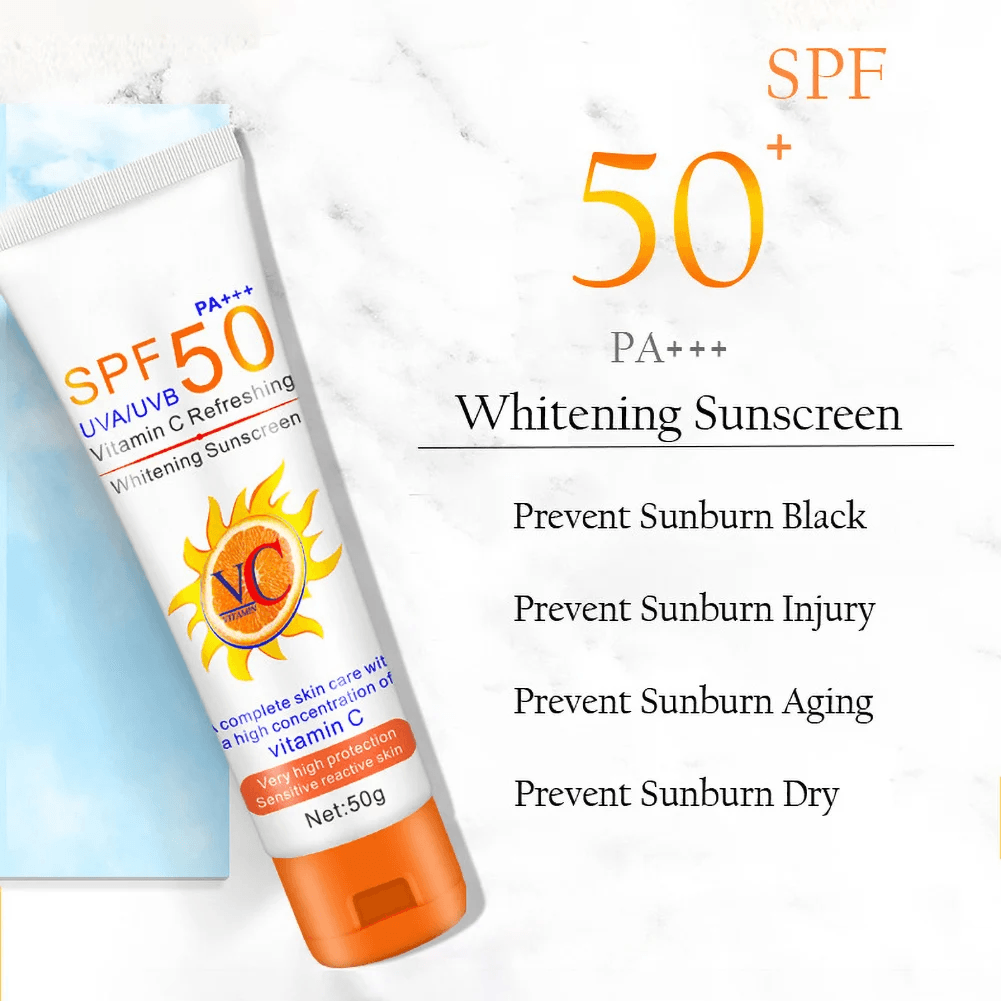 Disaar Vitamin C Refreshing Brightening Sunscreen SPF 50 - 50g