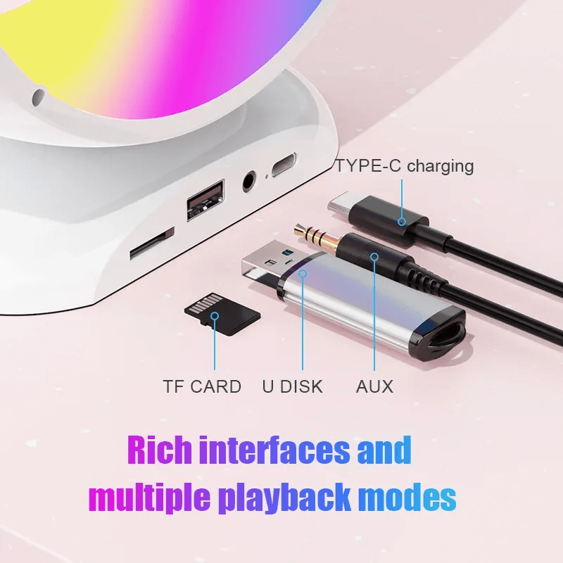 Light Show Karaoke Portable Wireless Speaker Cl-110