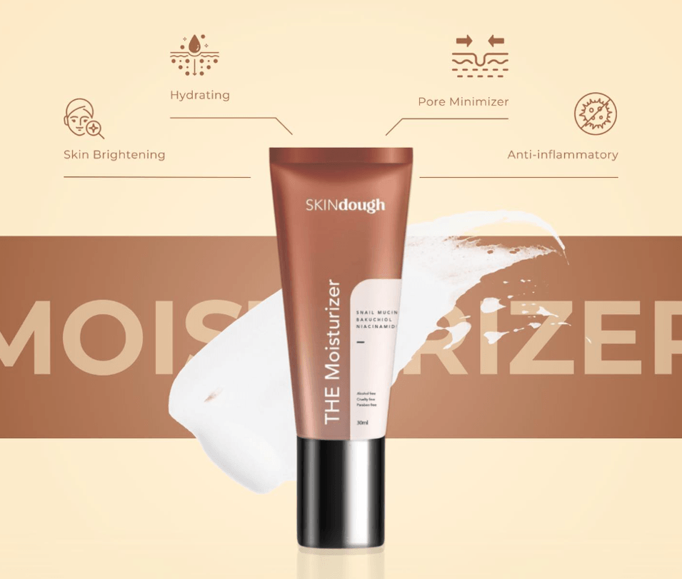 SKIN dough The Moisturizer (Snail Mucin Bakuchiol Niacinamide) - 30ml