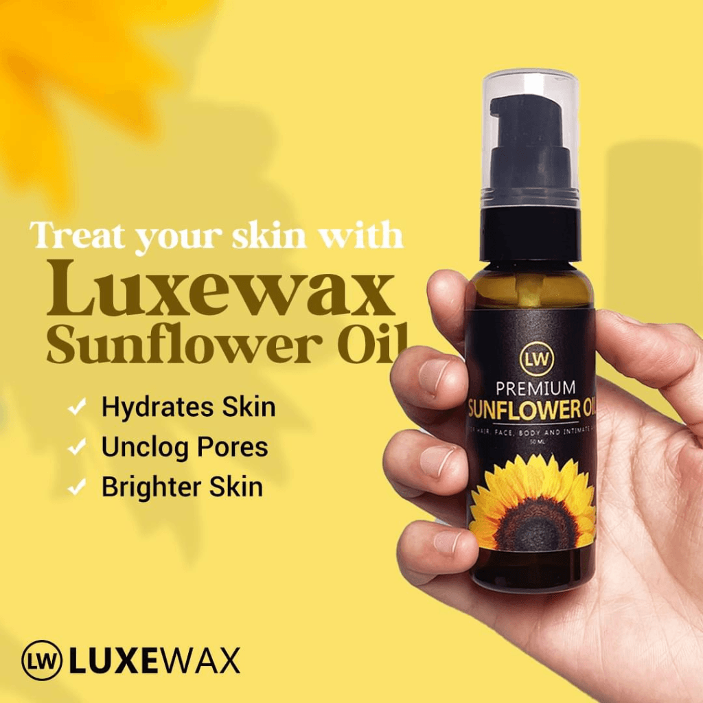 Luxe Wax Premium Sunflower Oil - 50ml