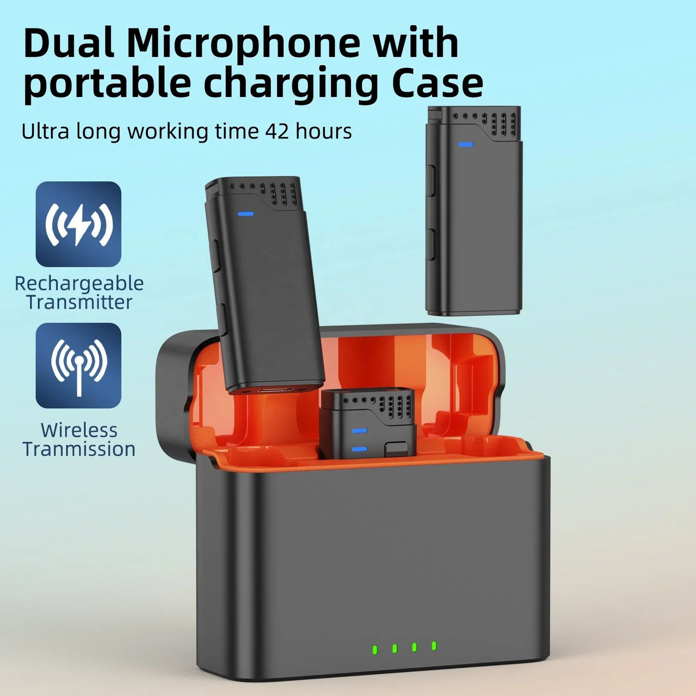 ميكروفون لاسلكي Jmary 2.4G للجوال والكاميرا MW-16