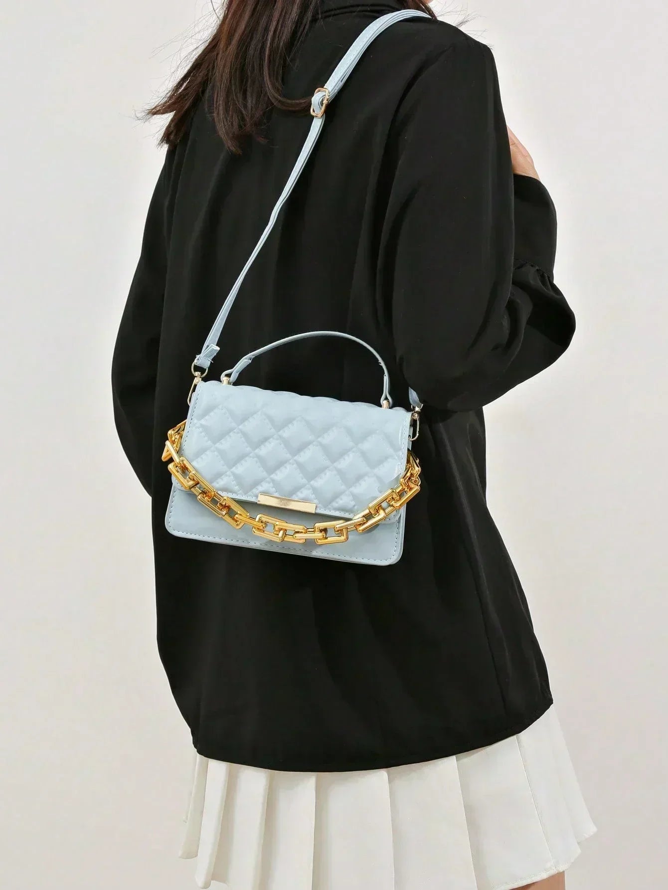 Women's Luxury Fashionable Crossbody Bag - 9876