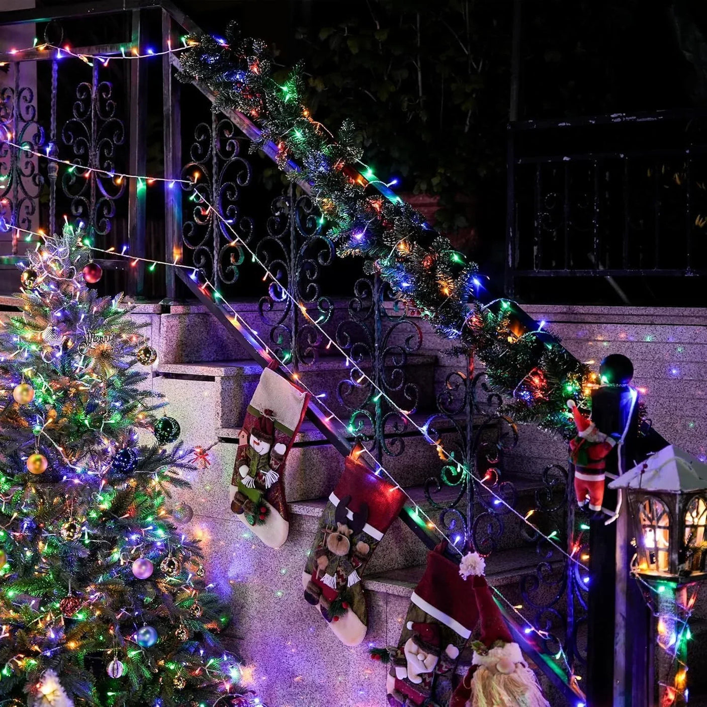 Christmas Decoration LED Lights Mix Color 100L - 9326