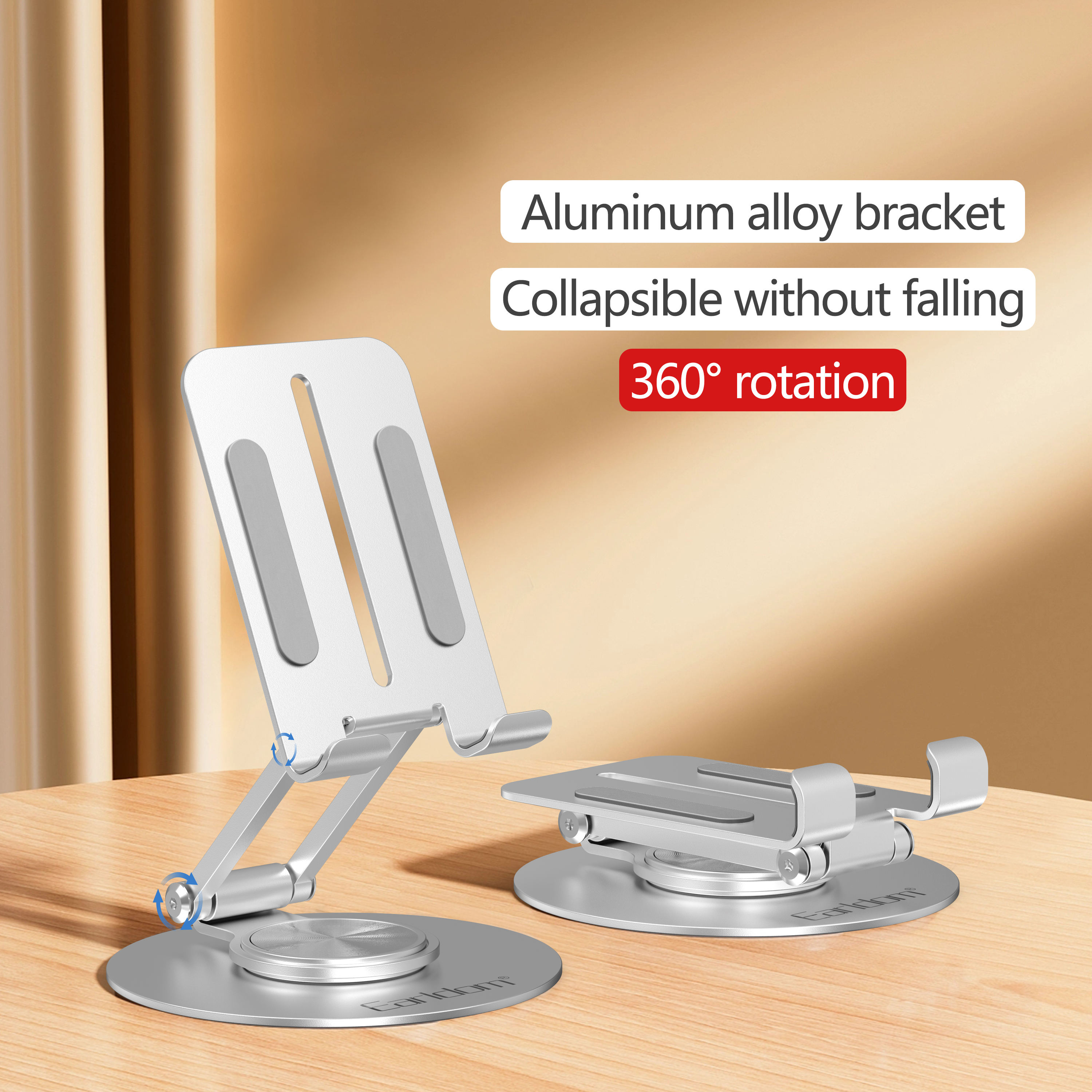 Earldom Metal Foldable Desktop Stand - EH283
