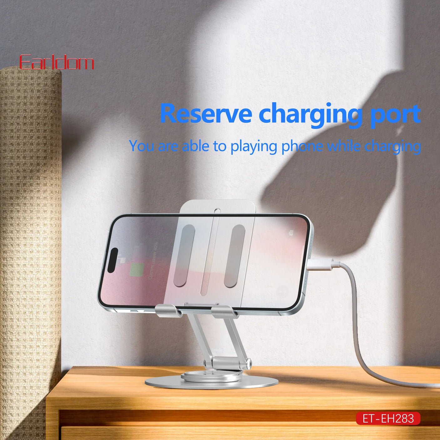 Earldom Metal Foldable Desktop Stand - EH283