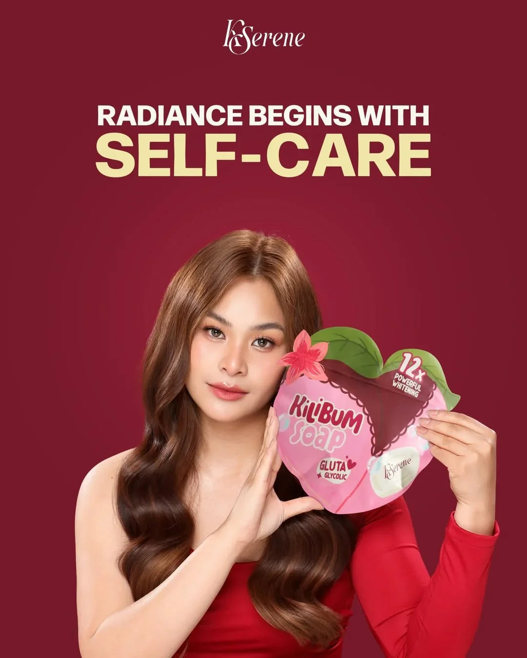 KSerene 12X Powerful Brightening Kilibum Soap - 3 × 70g