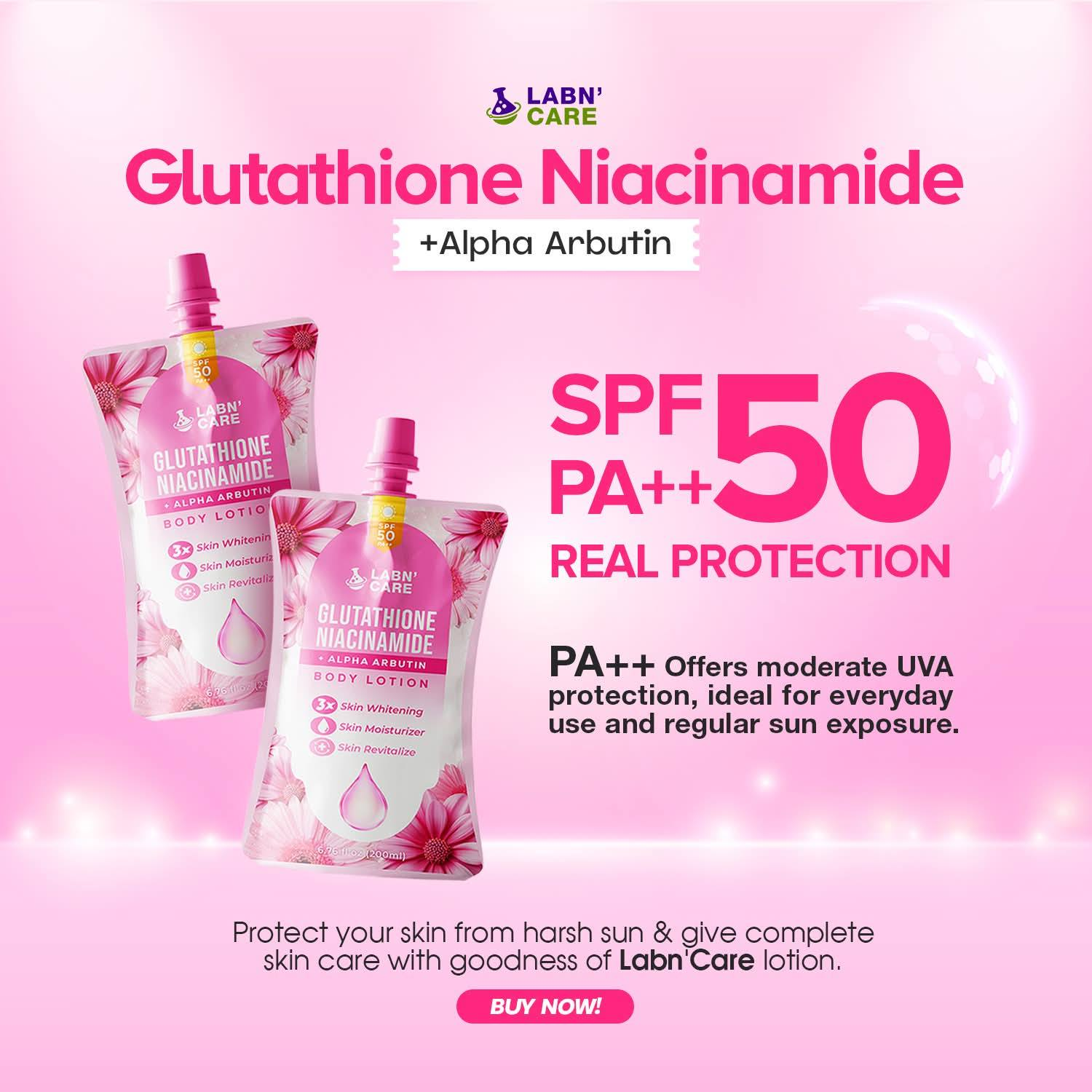 Labn’ Care Glutathione Niacinamide Body Lotion - 200ml