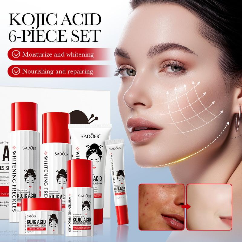 Sadoer Kojic Acid Anti-Freckles - 6 Pcs Set