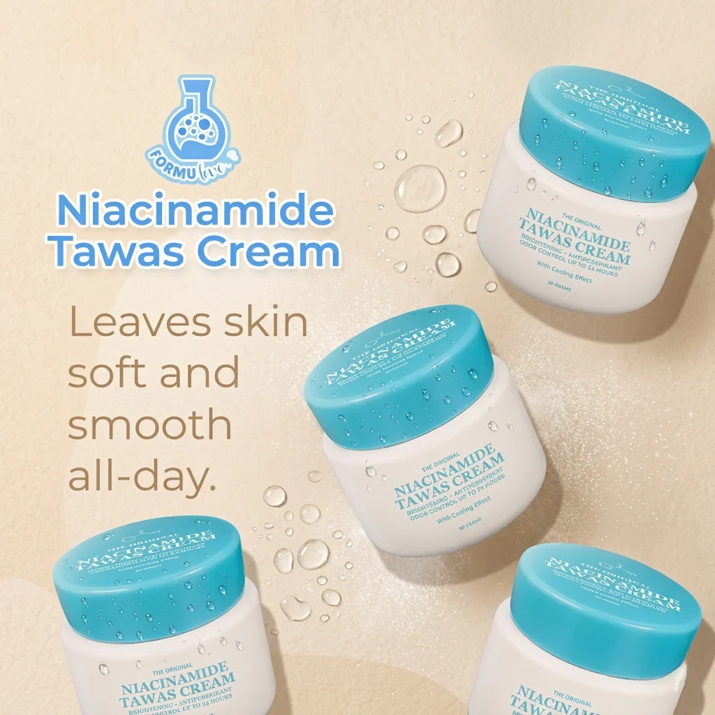 The Original Niacinamide Tawas Underarm Cream - 50g