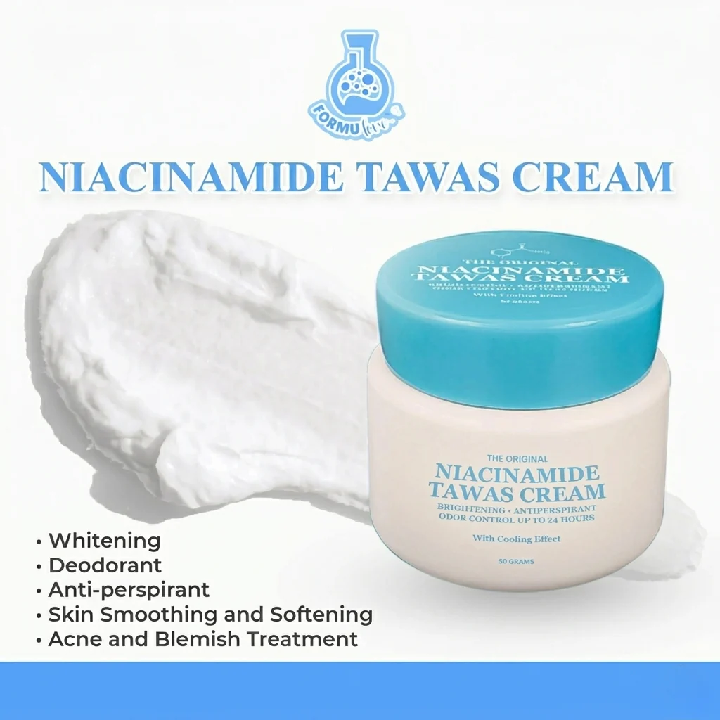The Original Niacinamide Tawas Underarm Cream - 50g