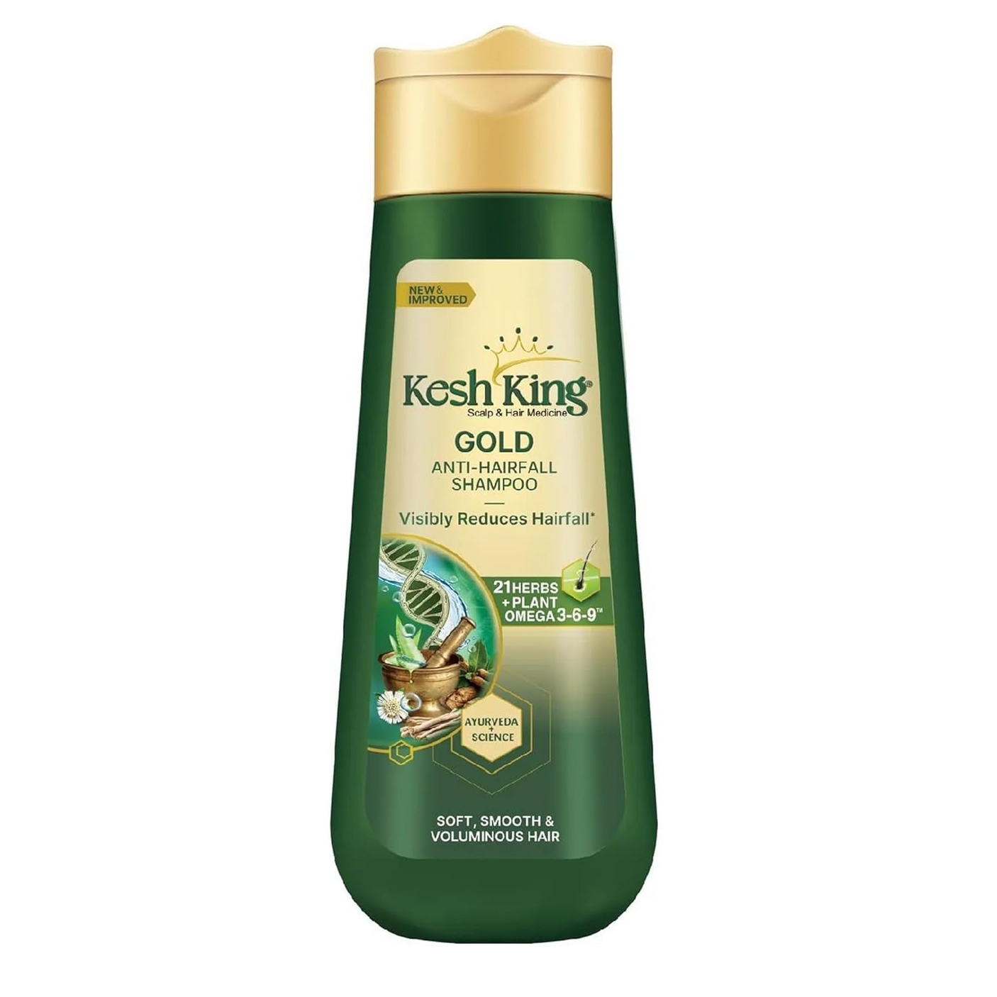 Kesh King Ayurveda Gold Anti-Hairfall Shampoo - 200ml