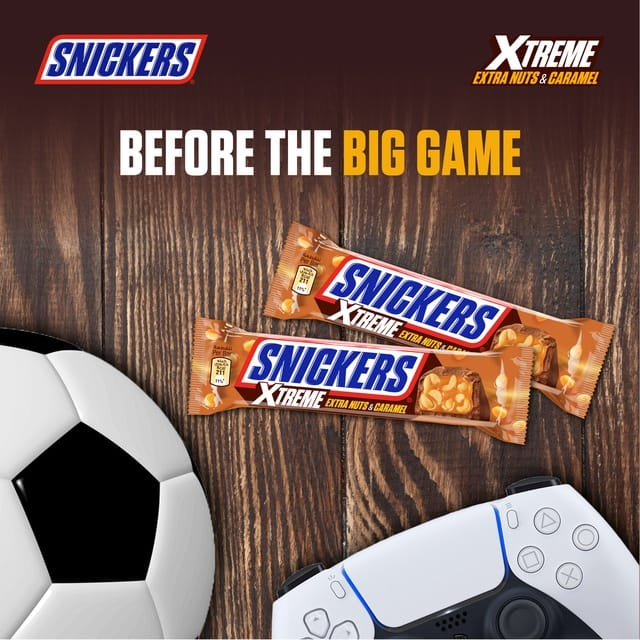 Snickers Xtreme Extra Nuts & Caramel - 40g