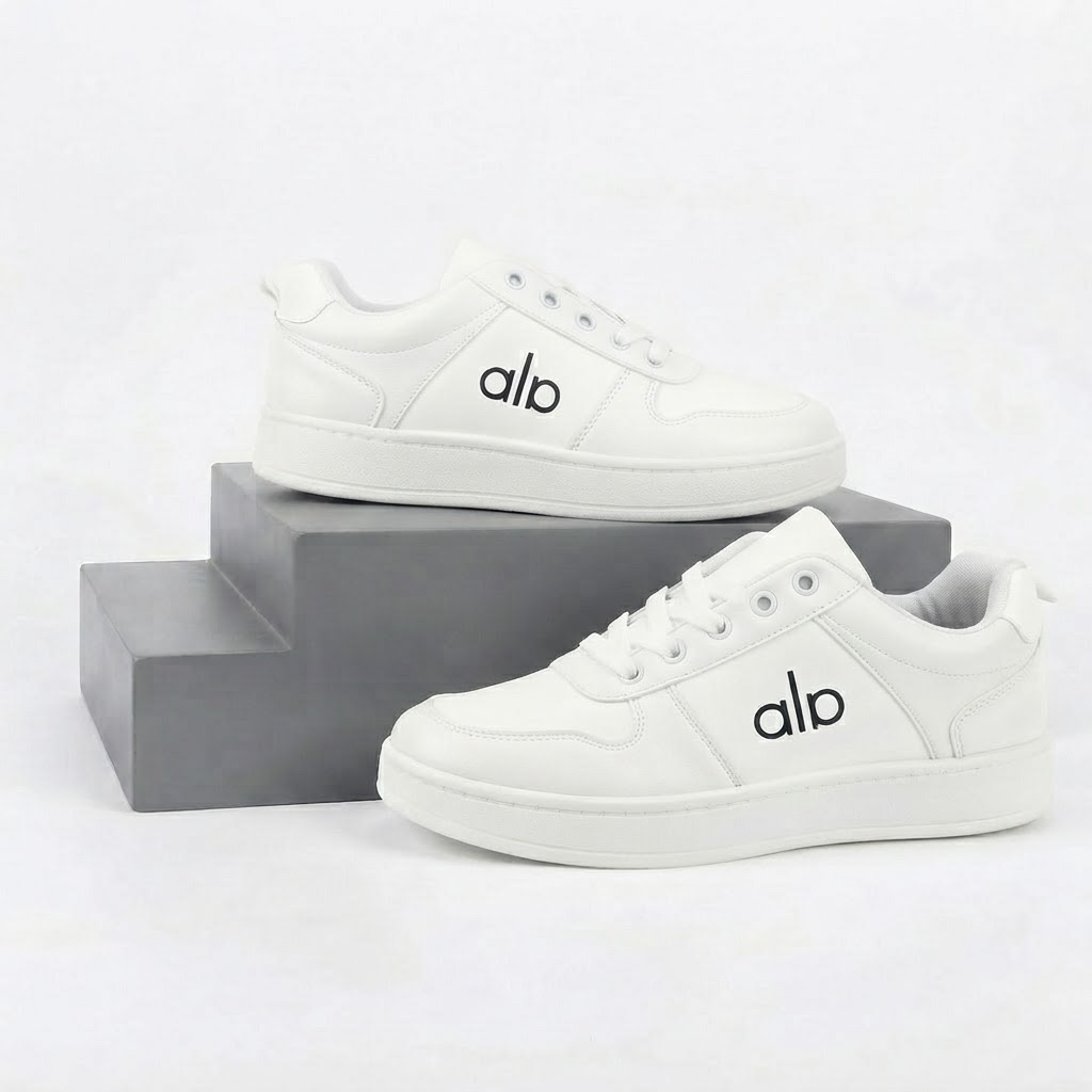 Premium Lace-Up Casual Sneakers for Everyday Comfort - B3803