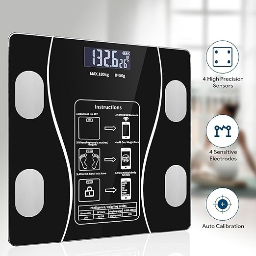 Smart Bluetooth Body Weight & Composition Scale