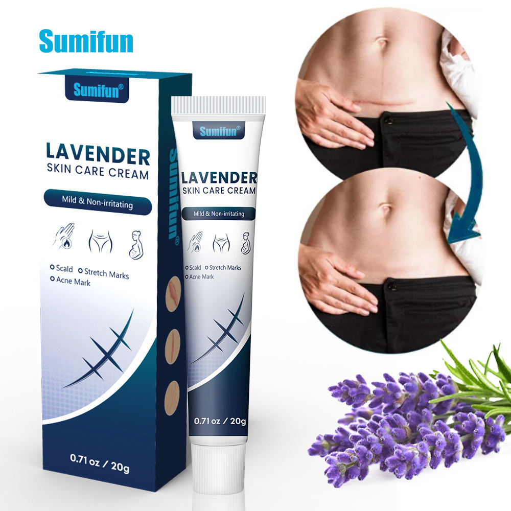 Sumifun Lavender Stretch & Acne Marks Removal Cream - 20g