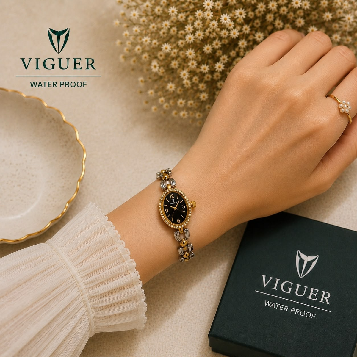 Women's Classic Bracelet Style Watch - 2027