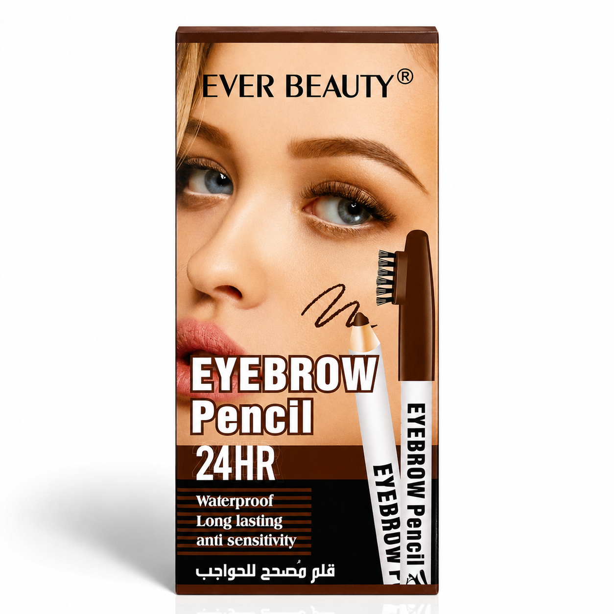 Ever Beauty Waterproof EyeBrow Pencil - 9033E