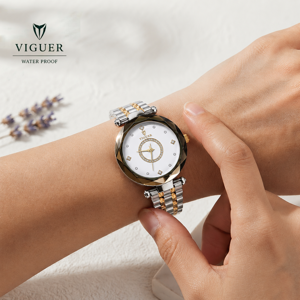 Viguer Women's Waterproof Luxury Analog Watch - 2027