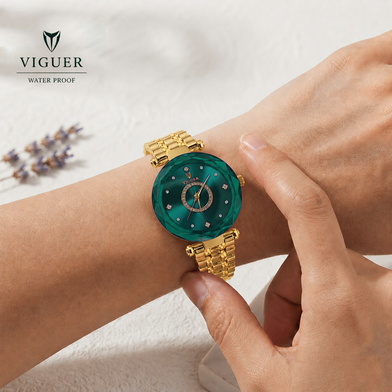Viguer Women's Waterproof Luxury Analog Watch - 2027