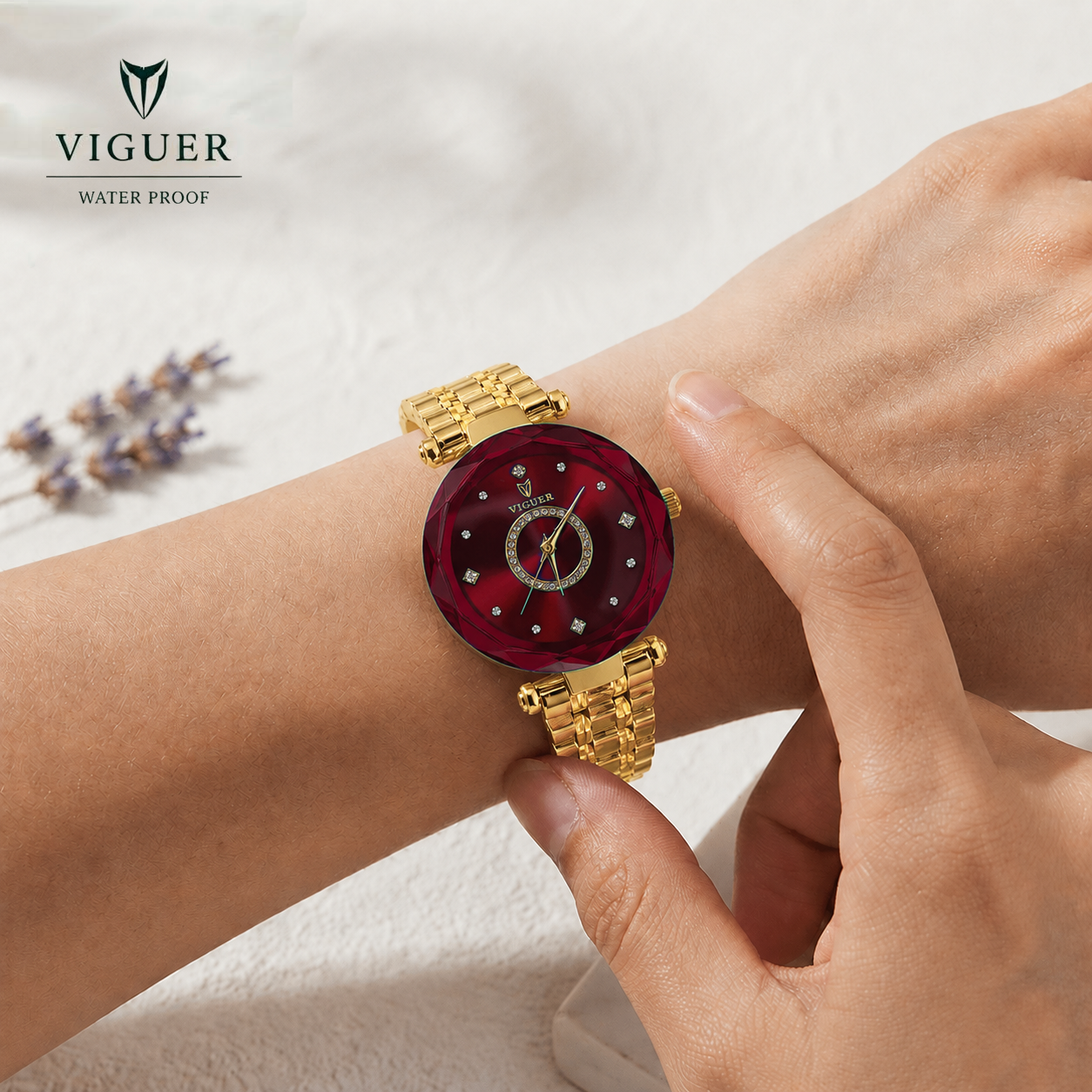 Viguer Women's Waterproof Luxury Analog Watch - 2027