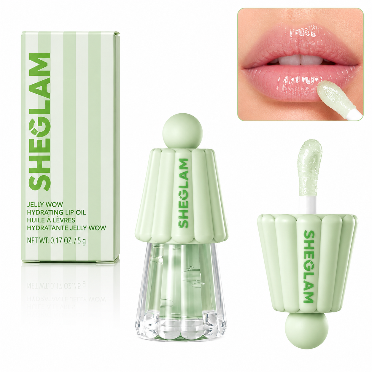 Sheglam Jelly Wow Hydrating Lip Oil - 11DD21A