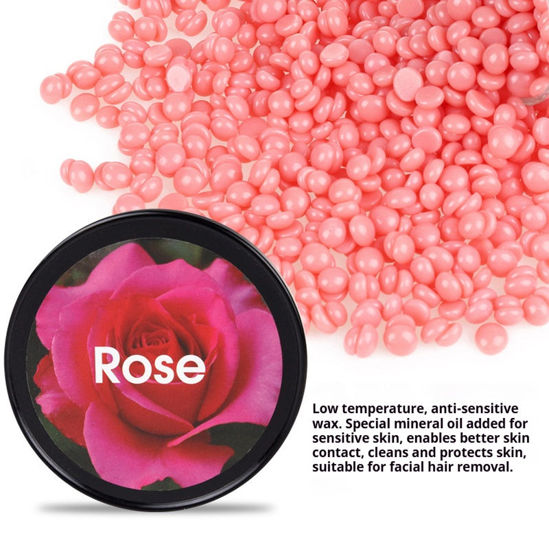 Miss Sweet Rose Depilatory Wax Beans - 400g