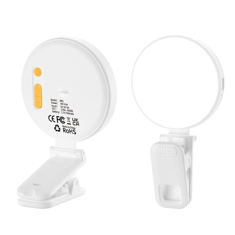 Mini RGB LED Selfie Light with Clip - M87RGB