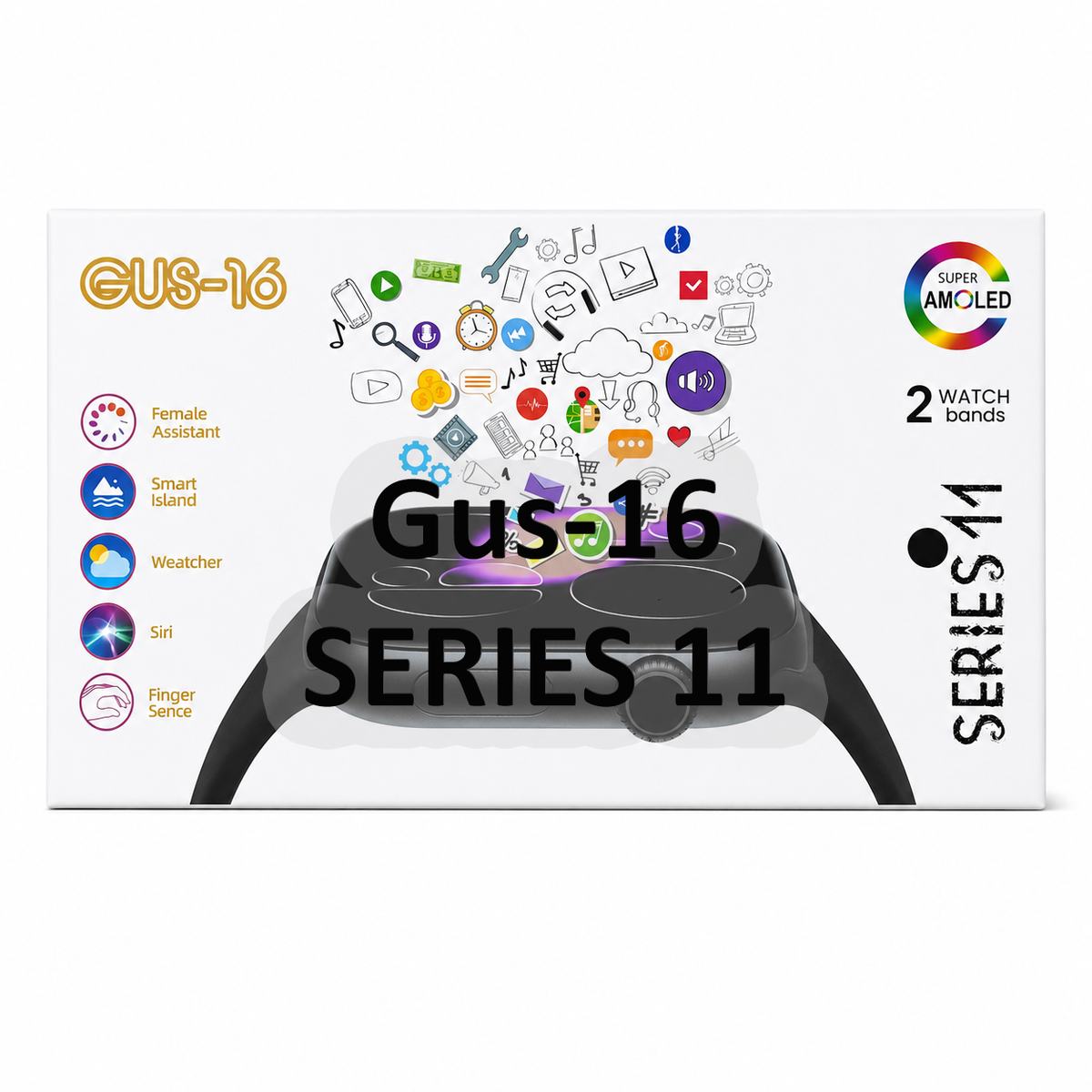 Super Amoled GUS-16 Smart Watch Series 11