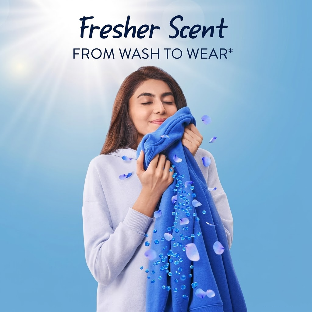 Downy All-in-One Concentrated Fabric Softener - 1L