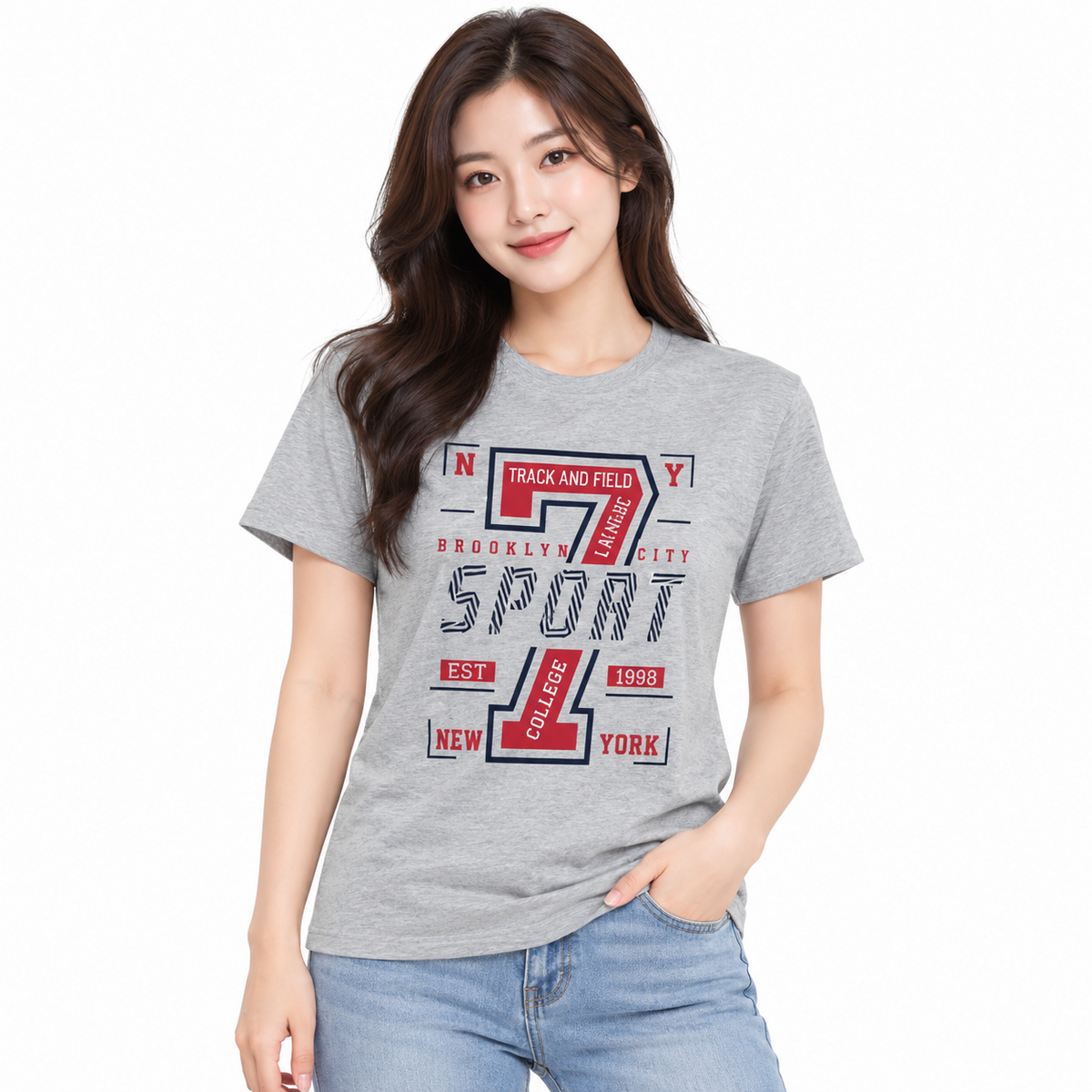 Suman Women's Graphic Printed T-Shirt
