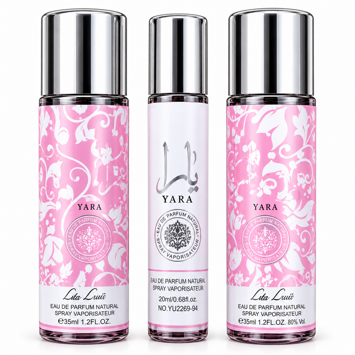 Yara Perfume Natural Spray Box Set - #02