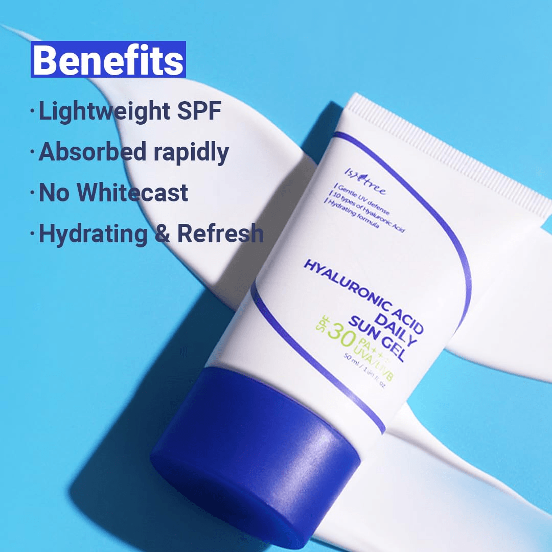 Isntree Hyaluronic Acid Daily Sun Gel SPF 30 PA+++ - 50ml